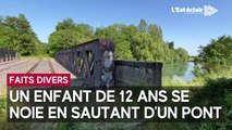 Un enfant se noie en sautant d’un pont à Lavau