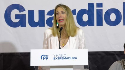 Guardiola (PP): "Extremadura no se negocia en Madrid"