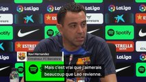 Barça - Xavi : 