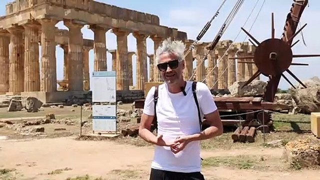 Ad inaugurare la prima pedalata tra i templi di Selinunte ci ha pensato Vincenzo Schettini