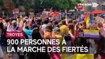 900 personnes à la marche des fiertés ce samedi 3 juin à Troyes