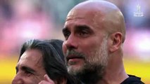 Pep Guardiola  İngiltere FA Cup'ı kazandıktan sonra göz yaşlarını tutamadı