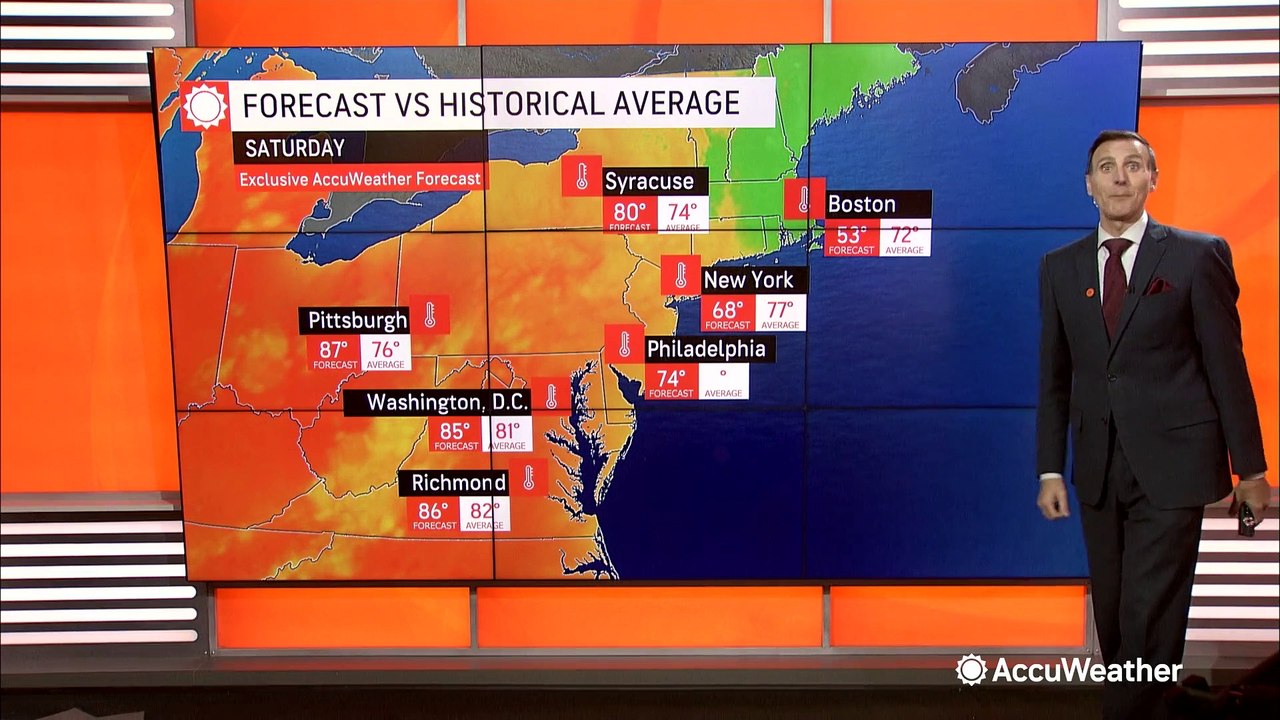Wet weather to be hit-or-miss across the Northeast