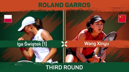 Double-bagel dispatch for Swiatek over Wang