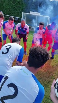 Dernier match de la saison et dernier cri de victoire pour nos U18 qui menaient 4-0 à la mi-temps !