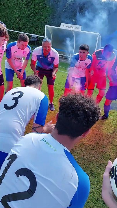 Dernier match de la saison et dernier cri de victoire pour nos U18 qui menaient 4-0 à la mi-temps !