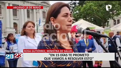 Heidy Juárez: “Desapruebo la gestión de la Ministra de Salud y apoyo la interpelación”