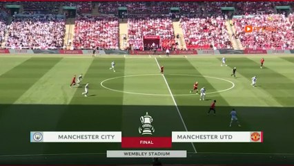 First goal in FA final 2023, what a great goal, Man City 1 - 0 Man Utd