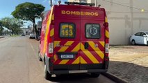 Homem de 48 anos fica ferido ao sofrer queda de moto na Avenida Assunção