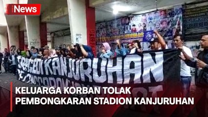 Keluarga Korban Tragedi Kanjuruhan Tolak Pembongkaran Stadion