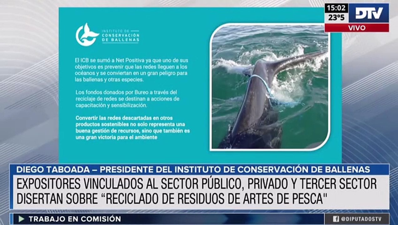 Funcionarios, ONGS y representantes del sector debatieron sobre el reciclado de residuos de artes de pesca