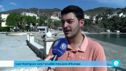 Gael Rodríguez serà l'alcalde més jove d’Europa amb majoria absoluta a Portbou
