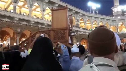 “Allahu Akbar” the moment door of Ka’bah was opened!