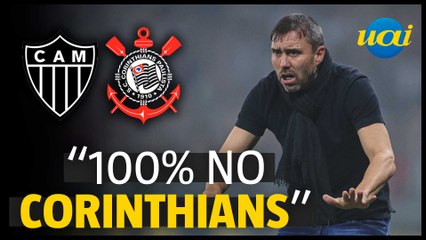 Atlético: Coudet esquece clássico e pede foco no Corinthians