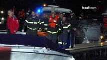 Lisanza, corpo viene portato via- vittime accertate del naufragio sul Lago Maggiore salgono a due