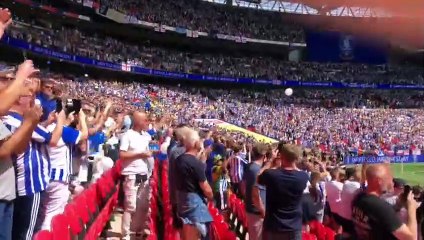 The loudest 'Hi-Ho Sheffield Wednesday' ever heard rocks Wembley