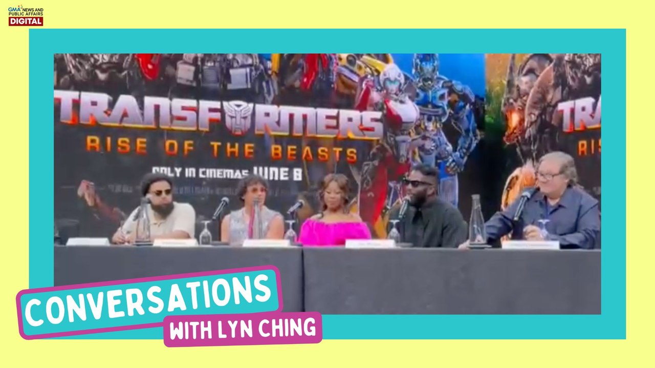‘Transformers: Rise of the Beasts’ cast shares what to expect | Conversations with Lyn Ching