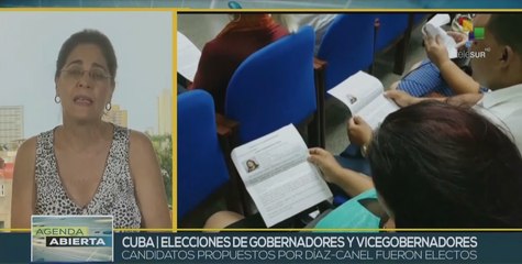 Cuba eligió gobernadores y vicegobernadores en la jornada dominical