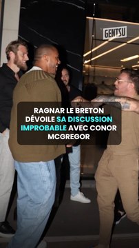 Ragnar Le Breton dévoile sa discussion improbable avec Conor McGregor #conormcgregor #cannes