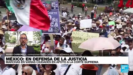 Informe desde Ciudad de México: ciudadanos marchan en apoyo a la Corte Suprema de Justicia