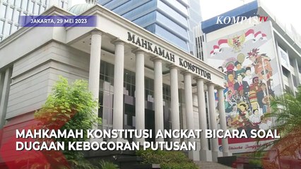 MK Bantah Dugaan Kebocoran Putusan Terkait Sistem Pemilu: Dibahas Saja Belum!