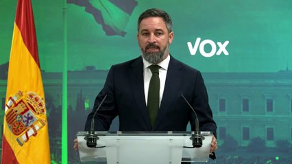 Abascal, a Feijóo con vistas al 23-J: "No hay un ultimátum, pero el PP tiene que decidir si elige nuestro camino"