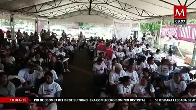 Jóvenes de Michoacán se reúnen para mostrar su apoyo a Claudia Sheinbaum