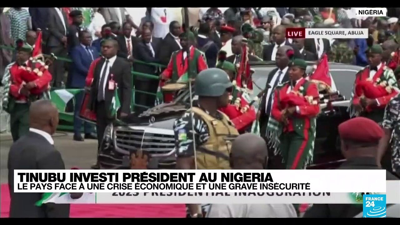 Bola Ahmed Tinubu prend les rênes d'un Nigeria en pleine crise