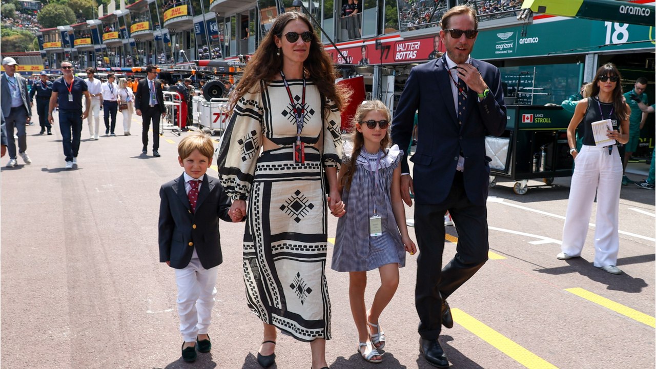 GALA VIDEO - PHOTO - Tatiana et Andrea Casiraghi : sortie remarquée avec leurs enfants au Grand Prix de Monaco