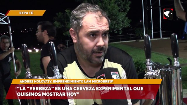 “La “Yerbeza” es una cerveza experimental que quisimos mostrar hoy”, indicaron desde el emprendimiento posadeño Lam Microbrew