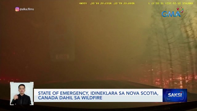 State of emergency, idineklara sa Nova Scotia, Canada dahil sa wildfire | Saksi