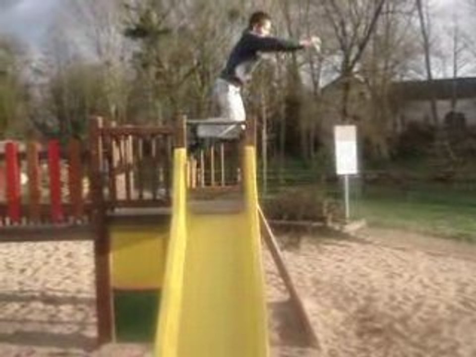 chute parkour Kai