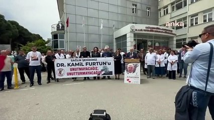 Dr. Kamil Furtun'un ölüm yıl dönümünde sağlık emekçileri anıldı