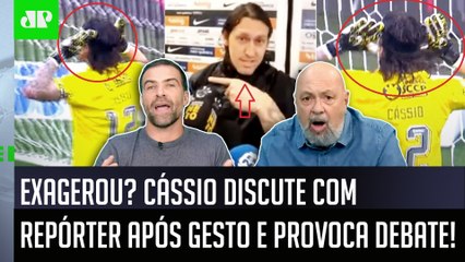 POLÊMICA! "Cara, ISSO que o Cássio FALOU pro repórter foi..." DESABAFO no Corinthians GERA DEBATE!