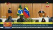 Pres. of Brazil and Venezuela offer joint statement on the strengthening of their bilateral ties