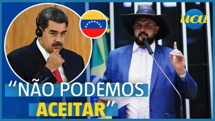 Zé Trovão cobra prisão de Nicólas Maduro no Brasil