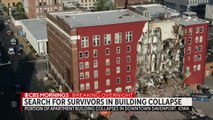 Crews search for missing people after partial apartment building collapse in Davenport, Iowa