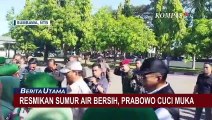 Menhan Prabowo Subianto Beri Bantuan 11 Titik Sumur Bor Air Bersih di NTB