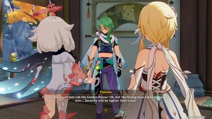 CHILDE BAIZHU GENSHIN IMPACT CUTSCENE