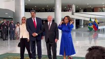 Lula recibió en Brasil a Nicolás Maduro