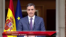 El presidente del Gobierno hace pública la decisión de disolver las Cortes y convocar elecciones