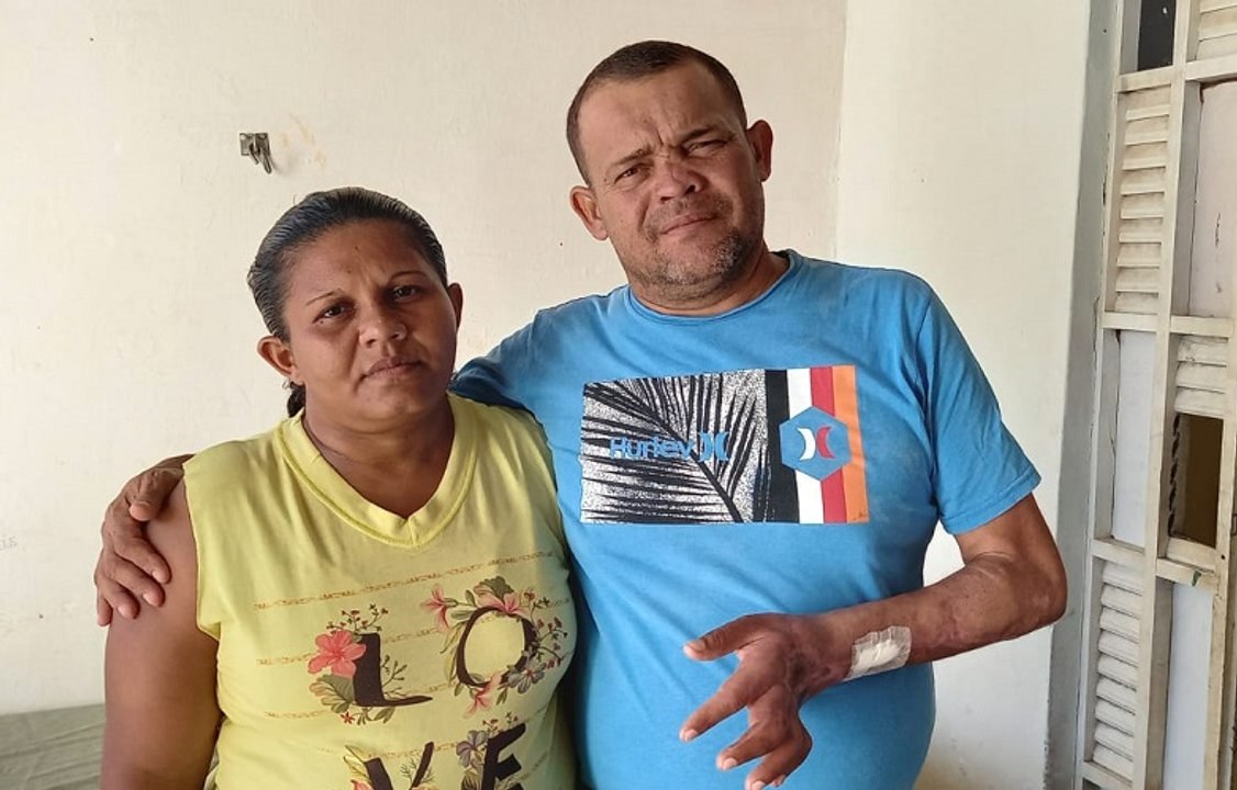 Após adquirir bactéria hospitalar, pai de 8 filhos e com problemas cardíacos, pede ajuda na capital