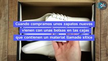 Nunca lo habrías imaginado: para eso sirven las bolsas que vienen en las cajas de zapatos