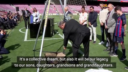 The new Nou Camp will be Barcelona's legacy - Laporta