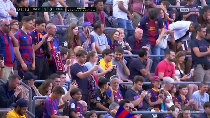 Résumé  Le Barça écrase Majorque avec un festival de buts