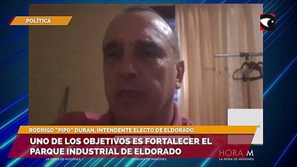 Uno de los objetivos es fortalecer el parque industrial de Eldorado