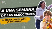 ¿Qué dicen las encuestas de Delfina Gómez y Alejandra del Moral a una semana de las elecciones?