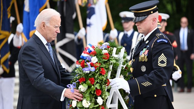 No debemos olvidar el precio que se pagó por proteger nuestra democracia : Biden al conmemorar el Día de los Caídos