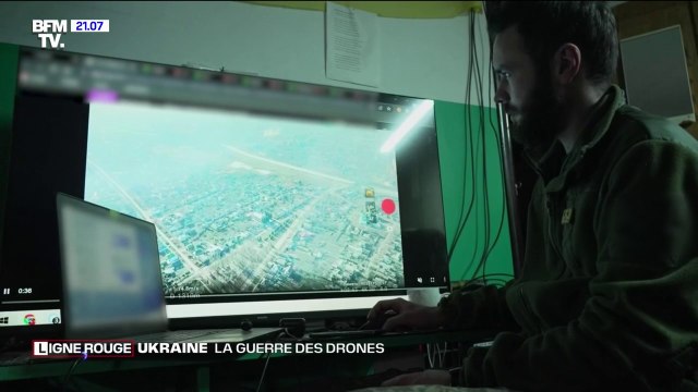 LIGNE ROUGE - Peu bruyants et quasiment invisibles pour l'ennemi, les drones sont les yeux de l'armée ukrainienne