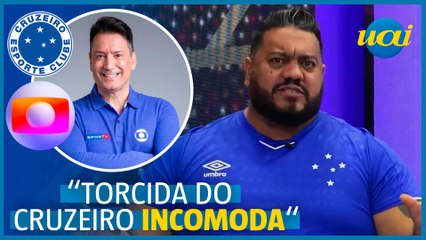 Hugão chama a atenção de narrador da Globo